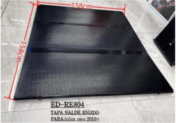 Tapa Balde Rigido Hilux 2015 +